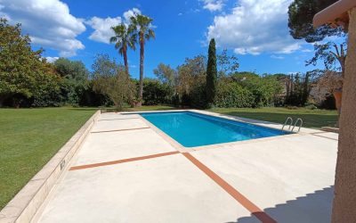 Hormigón pulido antideslizante en Garraf y el Maresme