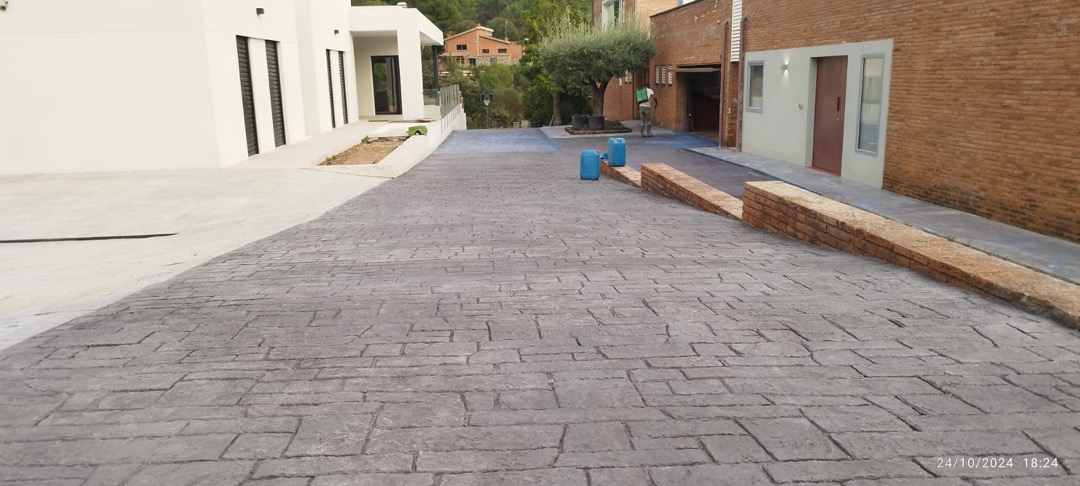 Hormigón impreso Matadepera Terrassa