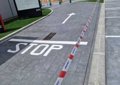 Obra de Hormigon Impreso en Sant Cugat del Vallés (Valles Occidental)