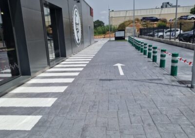 Obra de Hormigon Impreso en Sant Cugat del Vallés (Valles Occidental)