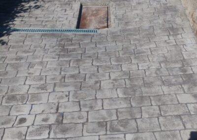 Hormigon impreso Valldoreix Sant Cugat Barcelona