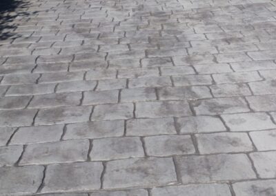 Hormigon impreso Valldoreix Sant Cugat Barcelona