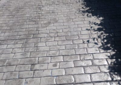 Hormigon impreso Valldoreix Sant Cugat Barcelona