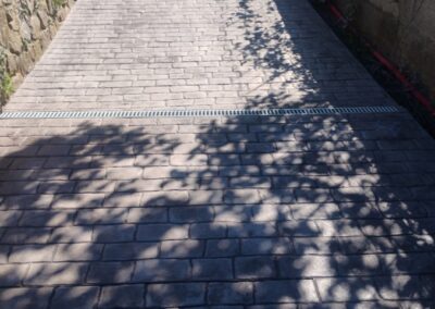 Hormigon impreso Valldoreix Sant Cugat Barcelona