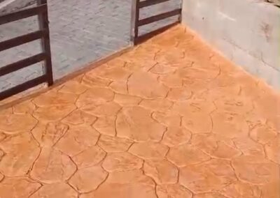 Hormigón impreso en Sentmenat y Lliçà d'Amunt