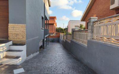 Hormigón impreso en Santa Coloma de Gramenet (Barcelonès)