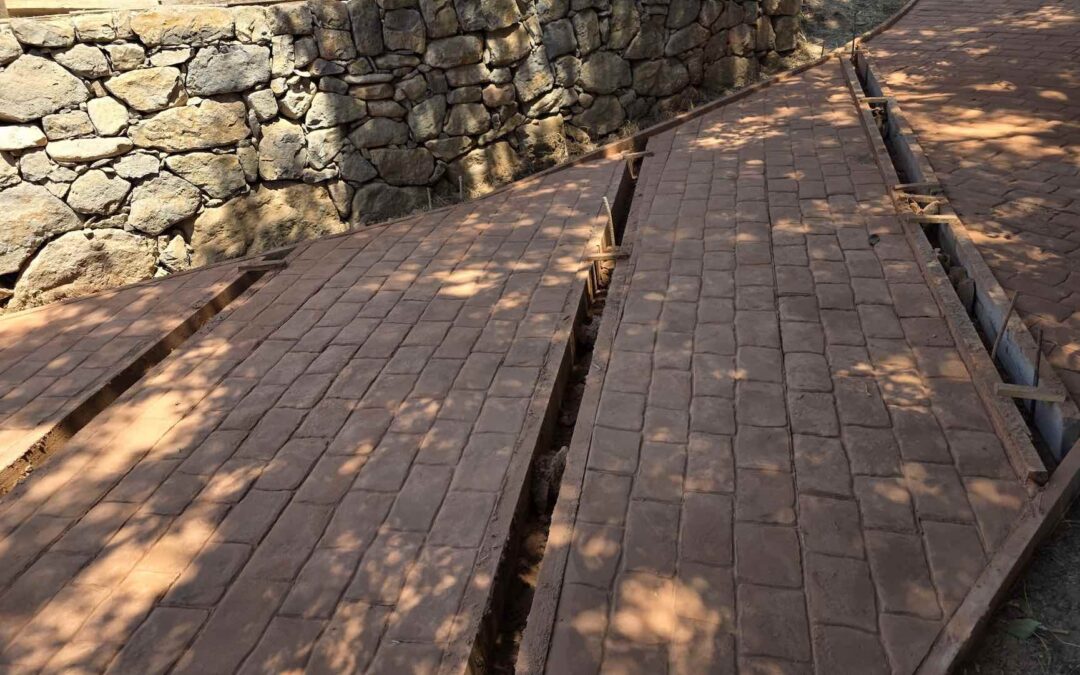 Pavimentación de 140m2 con Hormigón Impreso en Santa Eulàlia de Ronçana, L’Ametlla del Vallès y Bigues i Riells