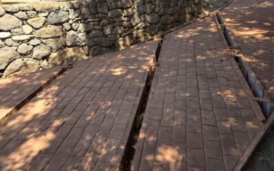 Pavimentación de 140m2 con Hormigón Impreso en Santa Eulàlia de Ronçana, L’Ametlla del Vallès y Bigues i Riells